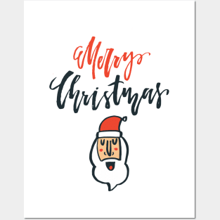 santa christmas Posters and Art